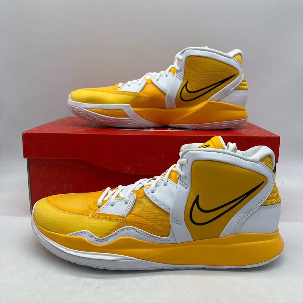 Nike Kyrie Infinity TB Promo Size 13 Gold White DX6653-701 Men Shoes Sneakers